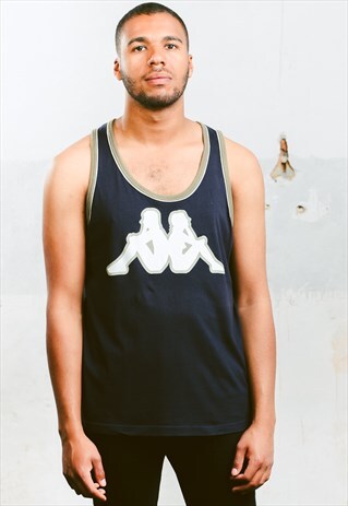 VINTAGE KAPPA SLEEVELESS T-SHIRT