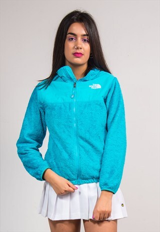 90'S VINTAGE BLUE FLEECE NORTH FACE ZIP JACKET
