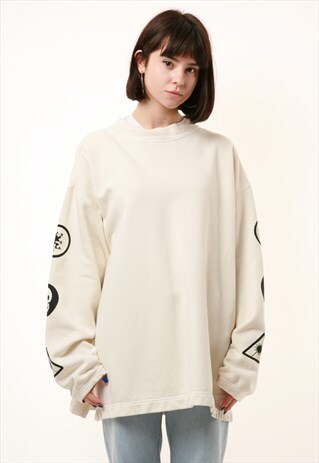 90S VINTAGE OLDSCHOOL ITALIAN BLUE SYSTEM SWEATSHIRT 15088