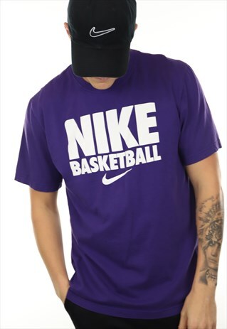 VINTAGE NIKE BASKETBALL GRAPHIC T SHIRT TEE