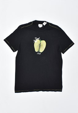Vintage 90's Energie T-Shirt Top Black