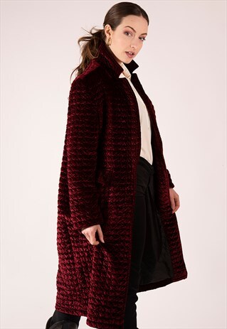 ZARA MAROON COAT