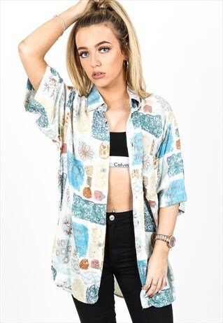 VINTAGE PATTERNED SHIRT S148