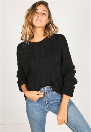 VINTAGE 80S POLO RALPH LAUREN JUMPER / R4213C800