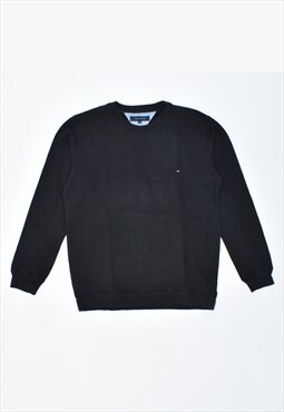 Vintage Tommy Hilfiger Sweatshirt Jumper Black