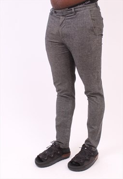 Reiss Grey Smart SKINNY trousers