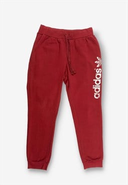 Adidas originals logo jogging bottoms red medium BV20877