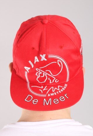 VINTAGE UMBRO AJAX FOOTBALL CAP HAT