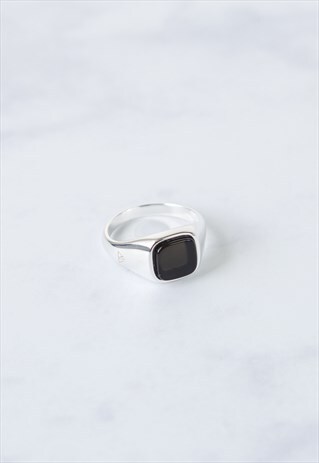 SIGNET SILVER & ONYX