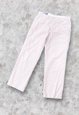 Vintage Ralph Lauren Chino Trousers Beige W33 L30