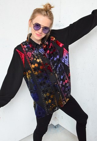 90S VINTAGE COLOURFUL SHIRT