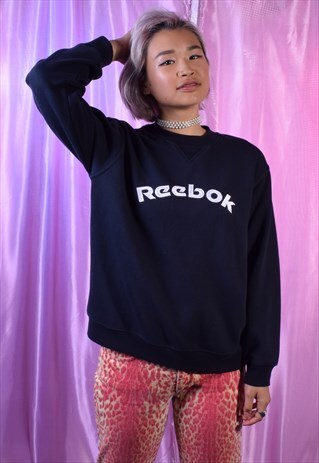 VINTAGE REEBOK NAVY SWEATSHIRT