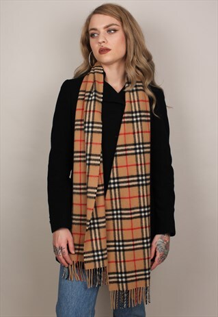 VINTAGE BURBERRY SCARF ASM1725