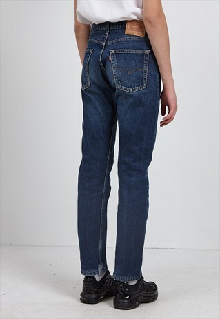 VINTAGE BLUE LEVI'S 505 02 FIT DENIM JEANS