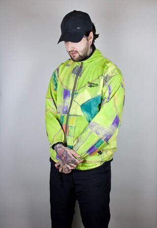 VINTAGE REEBOK FULL TRACKSUIT IN GREEN WITH CHEST LOGO