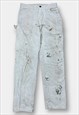 WOMEN'S DISTRESSED DICKIES CARPENTER JEANS/TROUSERS