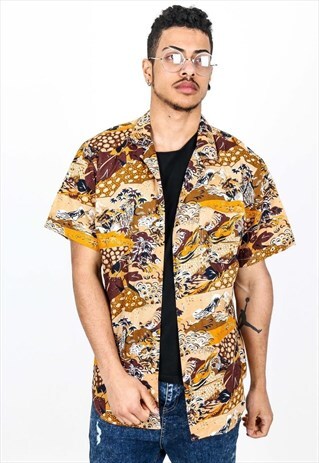 VINTAGE PATTERNED SHIRT S139