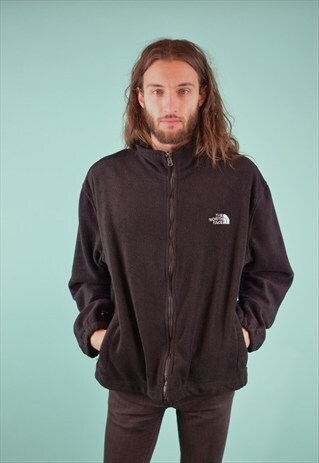 VINTAGE 90'S NORTH FACE ZIP-UP FLEECE