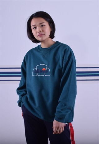 TEAL ELLESSE SWEATSHIRT
