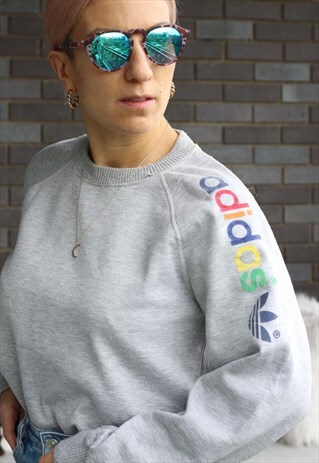 adidas rainbow sweatshirt