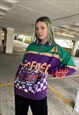 VINTAGE 90S GO FAST RACING WINDBREAKER JACKET