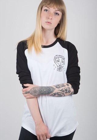 HANDS & KNIVES 3/4 SLEEVED RAGLAN