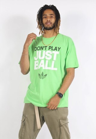 VINTAGE ADIDAS T-SHIRT GREEN