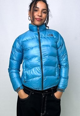 Light Blue 90s The North Face Summit Series Puffer Jacket