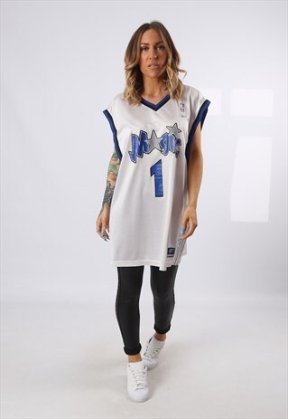 NBA OVERSIZED SPORT JERSEY BASKETBALL VEST TOP UK 18 (5DV)