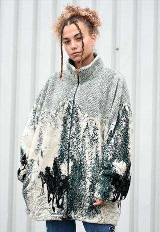 COMFY OVERSIZED FLEECE JACKET
