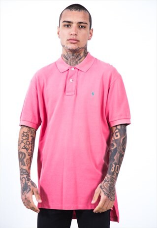 VINTAGE 90S POLO RALPH LAUREN POLO SHIRT / 0577