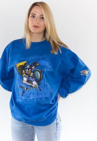 VINTAGE OVERSIZED DISNEY WORLD SWEATSHIRT