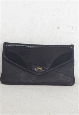 Vintage Black PORTOFINO Purse Bag
