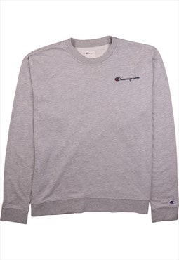 Vintage 90's Champion Sweatshirt Heavyweight Crew Neck Grey