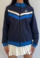 VINTAGE 90S NIKE NAVY & BLUE ZIP UP JACKET