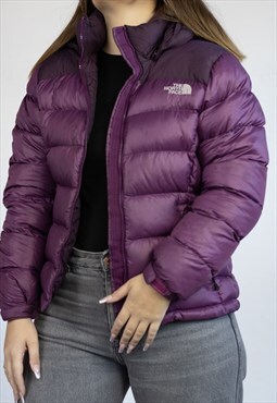 Vintage The North Face Jacket Nuptse in Purple L