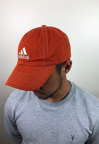 VINTAGE ORANGE ADIDAS CAP
