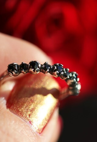 VELES STERLING SILVER GOTHIC RING