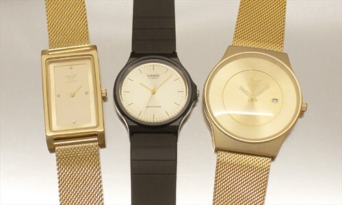 Top 3 gold watches