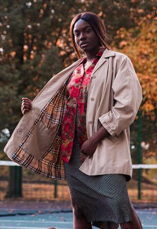 VINTAGE BURBERRY STYLE COAT