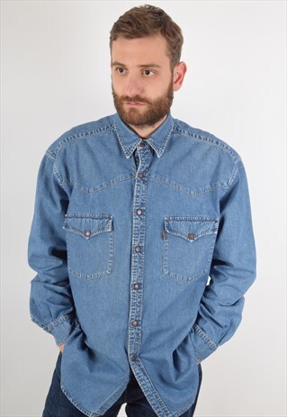 VINTAGE LEVI'S SHIRT SIZE XL (1841)