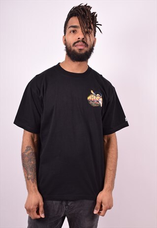 HARD ROCK CAFE MENS VINTAGE T-SHIRT TOP XL BLACK 90'S