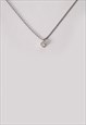 (A-Z) PERSONALIZED CHAIN NECKLACE WOMEN SILVER NECKLACE