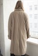 VINTAGE 80'S BROWN COAT