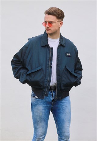 SCHOTT USA HEAVYWEIGHT AVIATION FLIGHT BOMBER JACKET