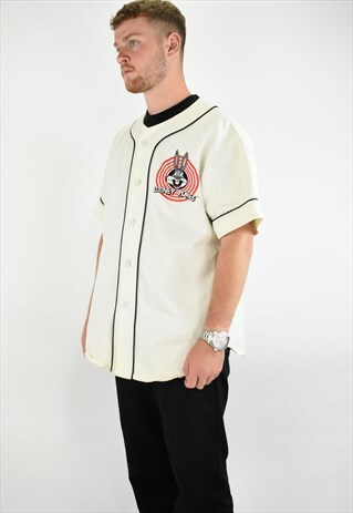 VINTAGE LOONEY TUNES BASEBALL JERSEY