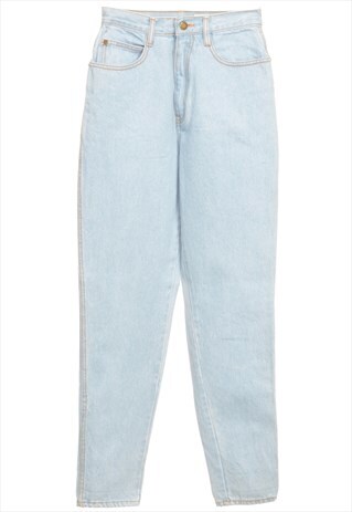 BEYOND RETRO VINTAGE LIGHT WASH TAPERED JEANS - W24