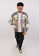 VINTAGE MEN'S COOGI STYLE MULTICOLOUR CARDIGAN