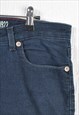 VINTAGE DICKIES DENIM SHORTS BLUE LADIES W36