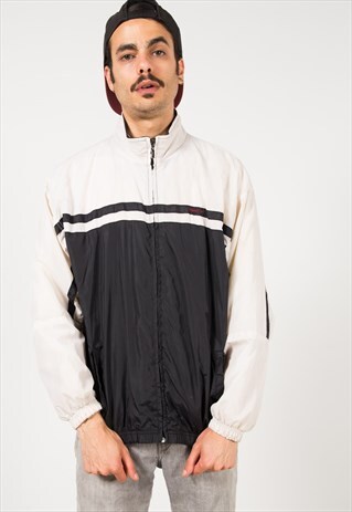 VINTAGE 80S REEBOK SHELL SPORT JACKET / S1232